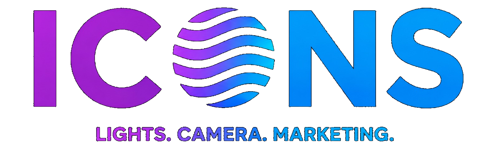 ICONS — Lights. Camera. Marketing.